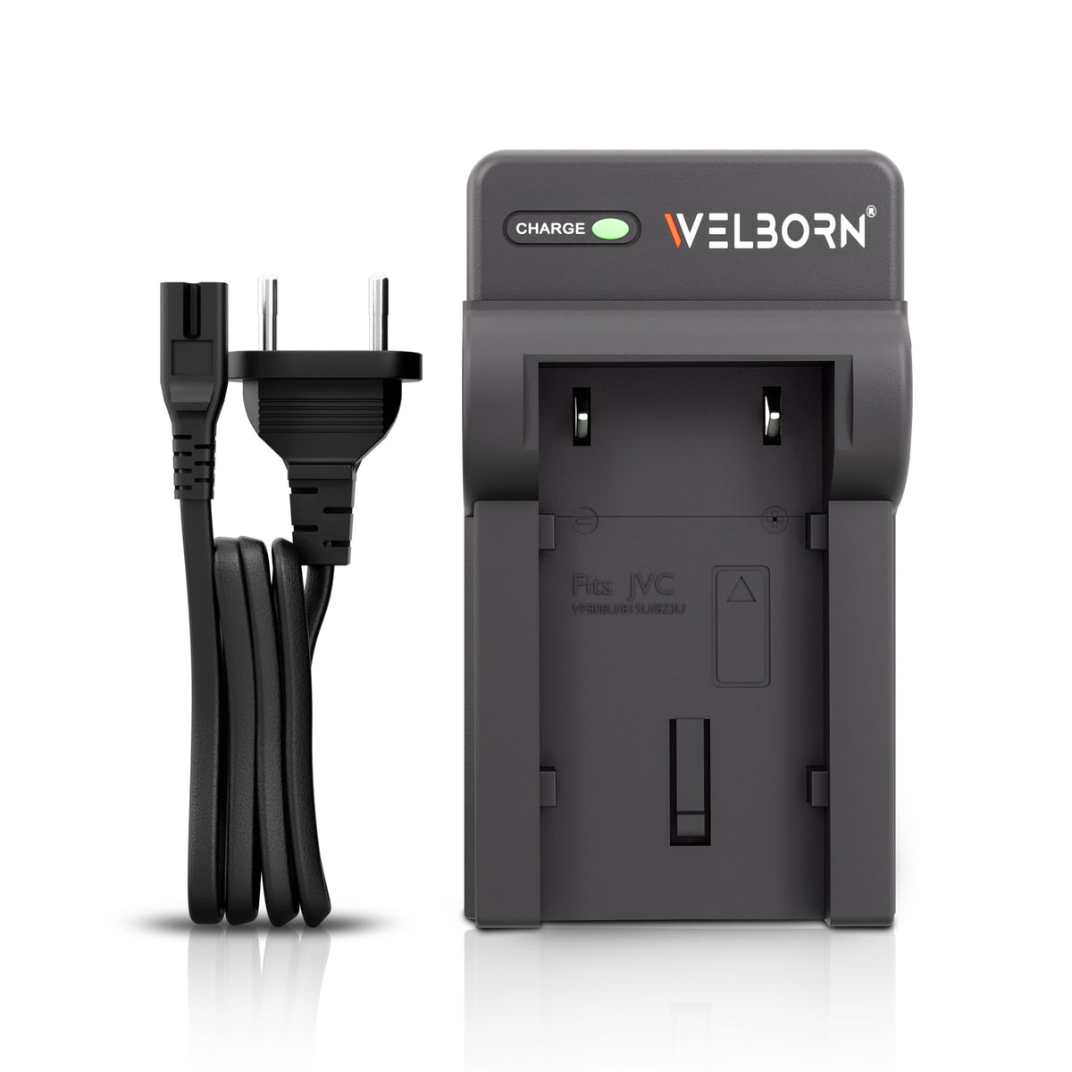 Welborn  Camera Battery Charger for JVC Camera Battery VF733 Compatible with GR-D350, GR-D370, GR-D395, GR-D396, GR-D650, GZ-MG21, GZ-MG27, GZ-MG30, GZ-MG37, GZ-MG57, GZ-MG77