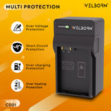 WELBORN Charger for ENEL14 Battery Pack Compatible with Nikon Digital Cameras D3100 D3200 D3300 D3400 D3500 D5100 D5200 D5300 D5500 D5600 | Coolpix P7000 P7100 P7200 P7700 P7800 Df
