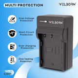 Welborn High-Speed Charger for BLF19 Camera Battery | Safe & Compact Design