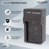 Welborn Camera Battery Charger for Sony Np-FZ100 Battery Compatible with Sony Alpha A1 A7 III A7 IV A7C A7C II A7C R A7R III A7R IV A7R V A7S III A9 A9 II A9 III A9R A9S A6600 A6700 FX3 FX30 ZV-E1