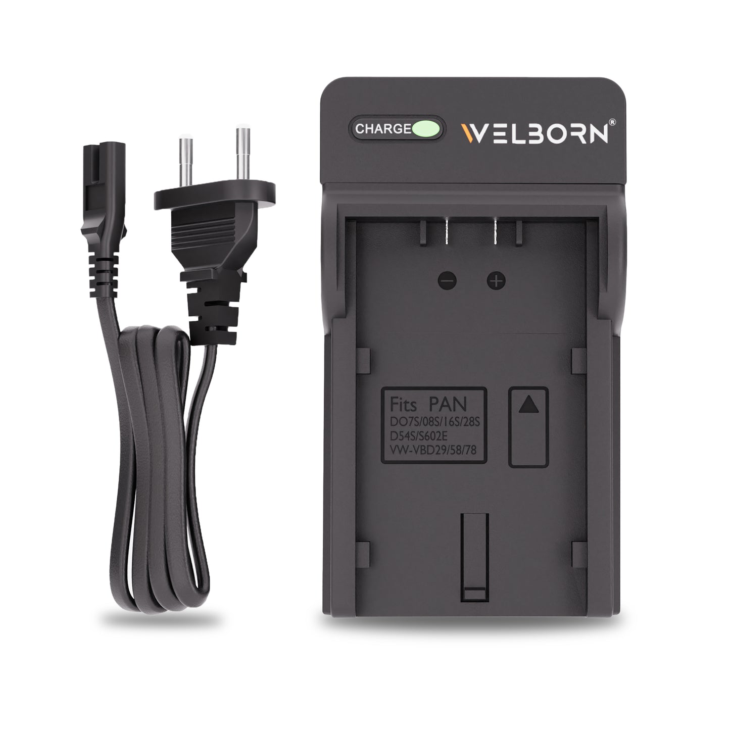 Welborn Camera Battery Charger for D54 Battery Compatible with Panasonic Digital Camera Batteries
