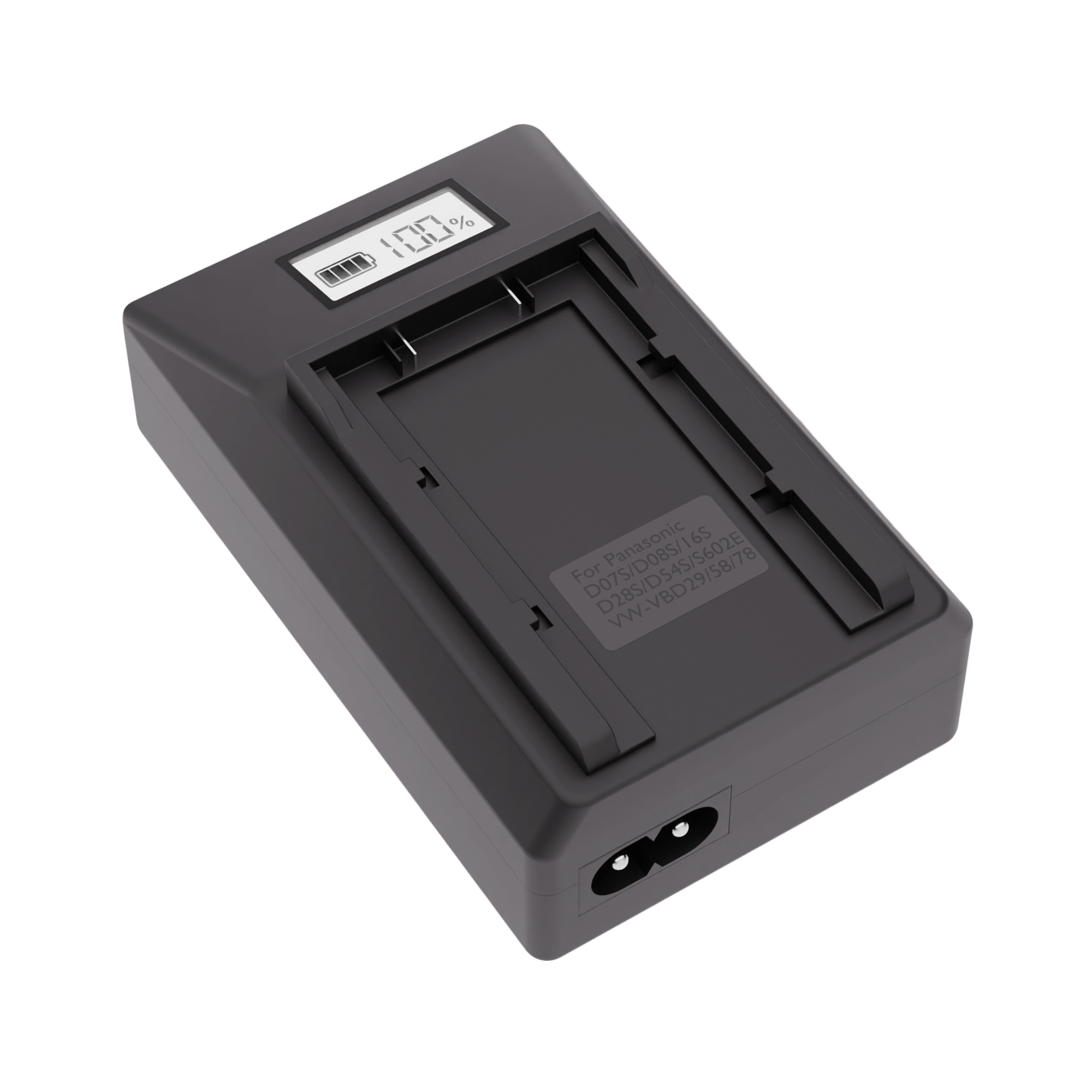 WELBORN LCD Camera Battery Charger WB C-LCD-D54S Compatible with D54S Battery Pack | Digital Camera Fast Charging with LCD Display Indicator