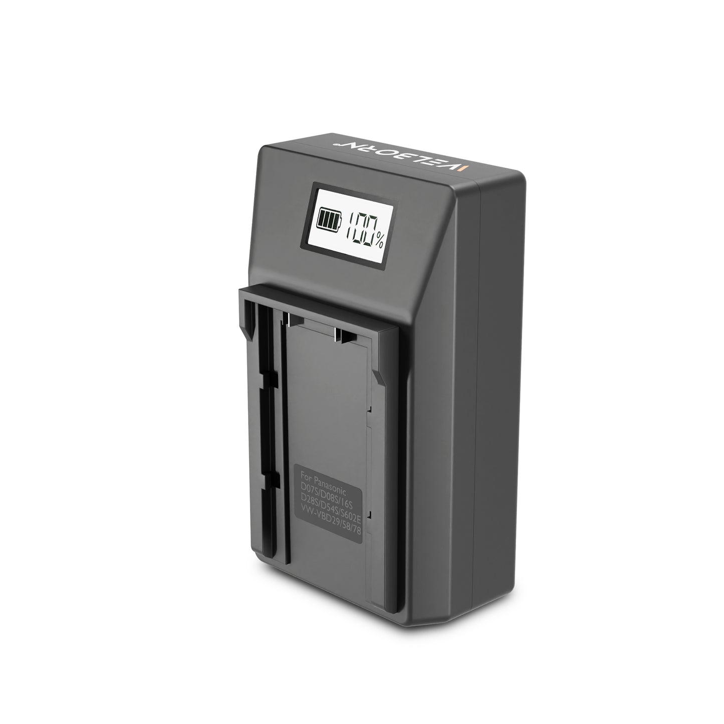 WELBORN LCD Camera Battery Charger WB C-LCD-D54S Compatible with D54S Battery Pack | Digital Camera Fast Charging with LCD Display Indicator