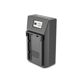 WELBORN LCD Camera Battery Charger WB C-LCD-D54S Compatible with D54S Battery Pack | Digital Camera Fast Charging with LCD Display Indicator