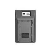 WELBORN LCD Camera Battery Charger WB C-LCD-D54S Compatible with D54S Battery Pack | Digital Camera Fast Charging with LCD Display Indicator