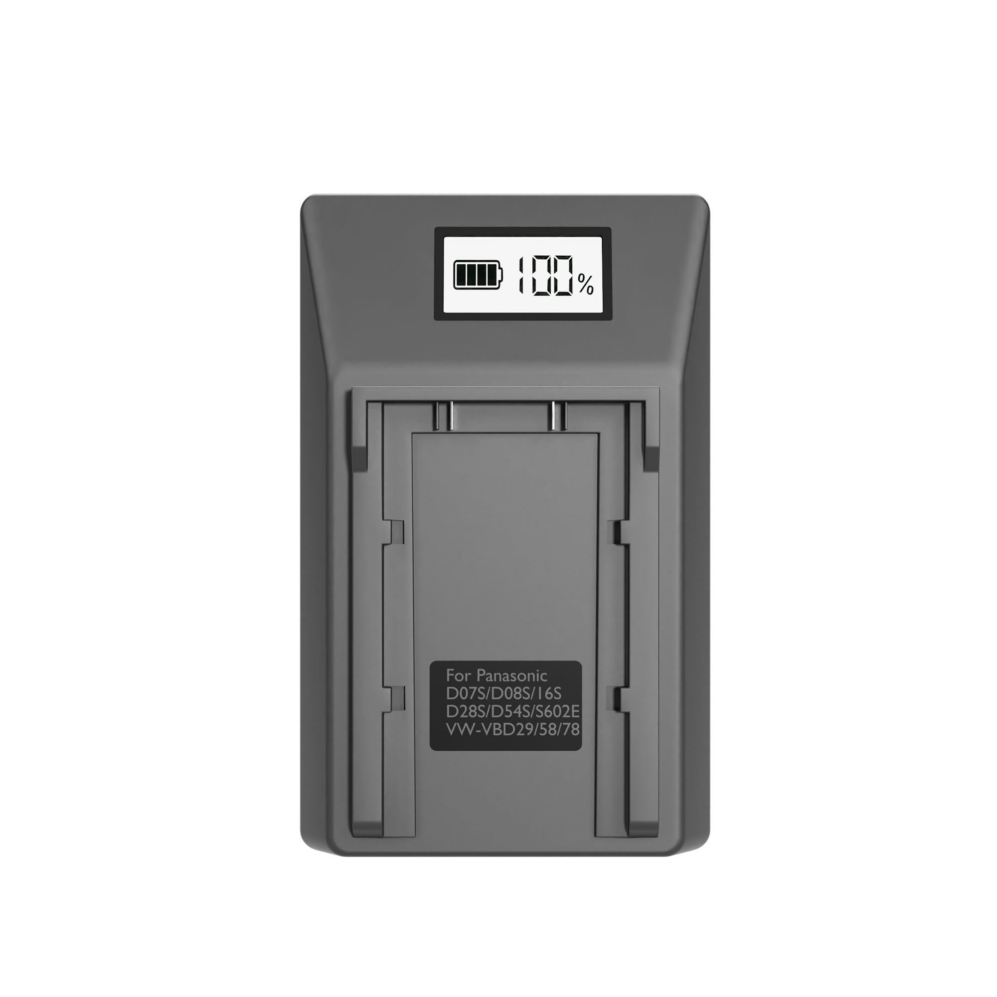 WELBORN LCD Camera Battery Charger WB C-LCD-D54S Compatible with D54S Battery Pack | Digital Camera Fast Charging with LCD Display Indicator