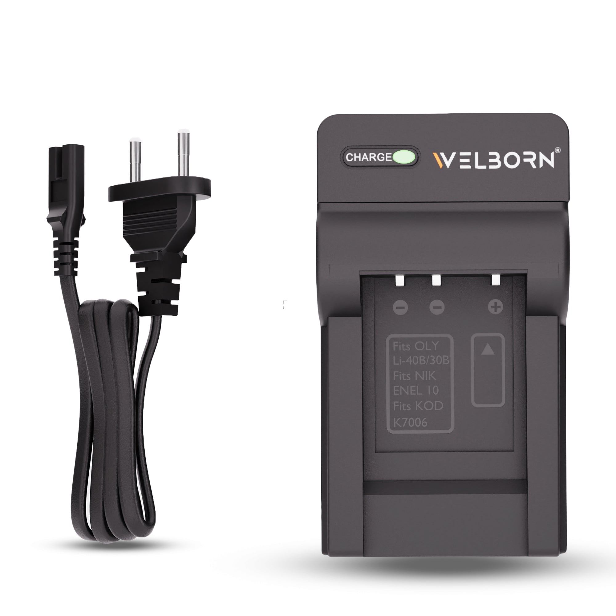 Welborn Camera Battery Charger for EN-EL10 | Compact & Efficient Power Adapter