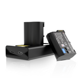 WELBORN EN-EL15 Dual Battery Charger Combo for Nikon Digital Camera D7000, D7100, D7200, D850, D750, D810, D500