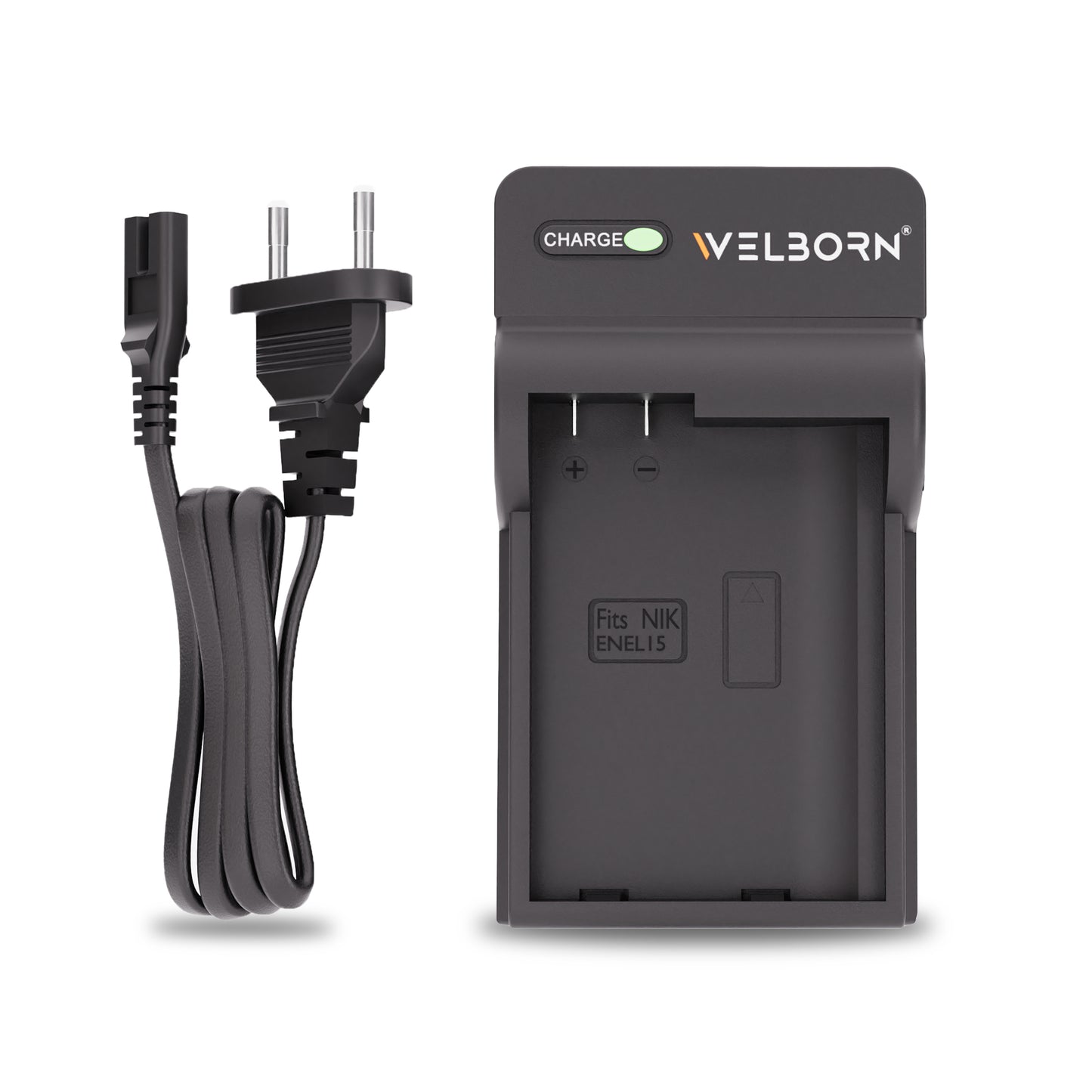 Welborn EN-EL15 Camera Battery Charger for Z7 Z7 Z6 Z6 Z5 D850 D810 D810E D810A D780 D750 D7500 D7200 D7100 D610 D600 D500 More