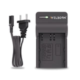 Welborn Camera Battery Charger for Nikon EN-EL3 Battery Compatible with Nikon D50, D70, D80, D90, D100, D200, D300 Cameras