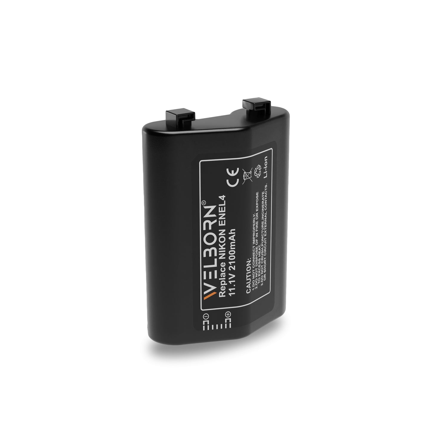 WELBORN EN-EL4 Platinum Battery for Nikon D300, D3, D3X, D300S, D3S, D2H, D2X, D2Xs, D2Hs