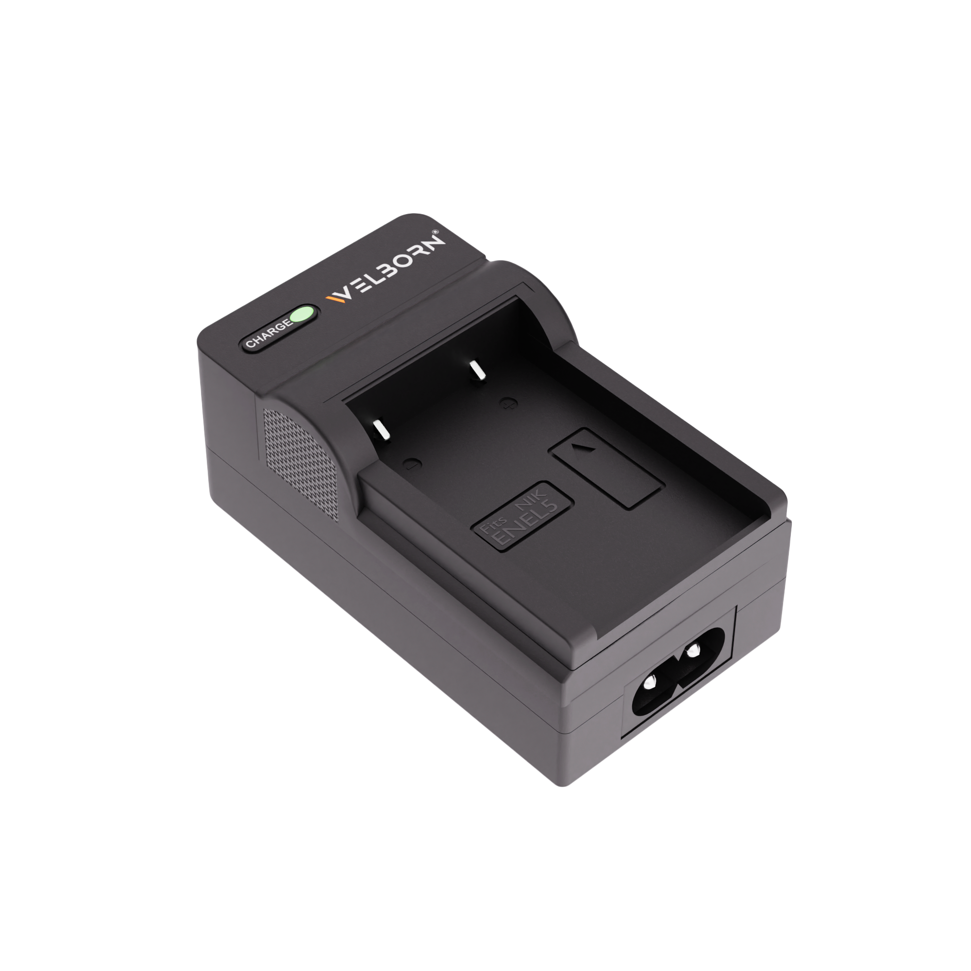 Welborn Camera Battery Charger for Nikon EN-EL5 Battery Compatible with Nikon Coolpix 3700-7900, AW110 - AW120S, P100, P3 - P5000, P510, P520, P530, P6000, P90, S10, P80, P5100, S10