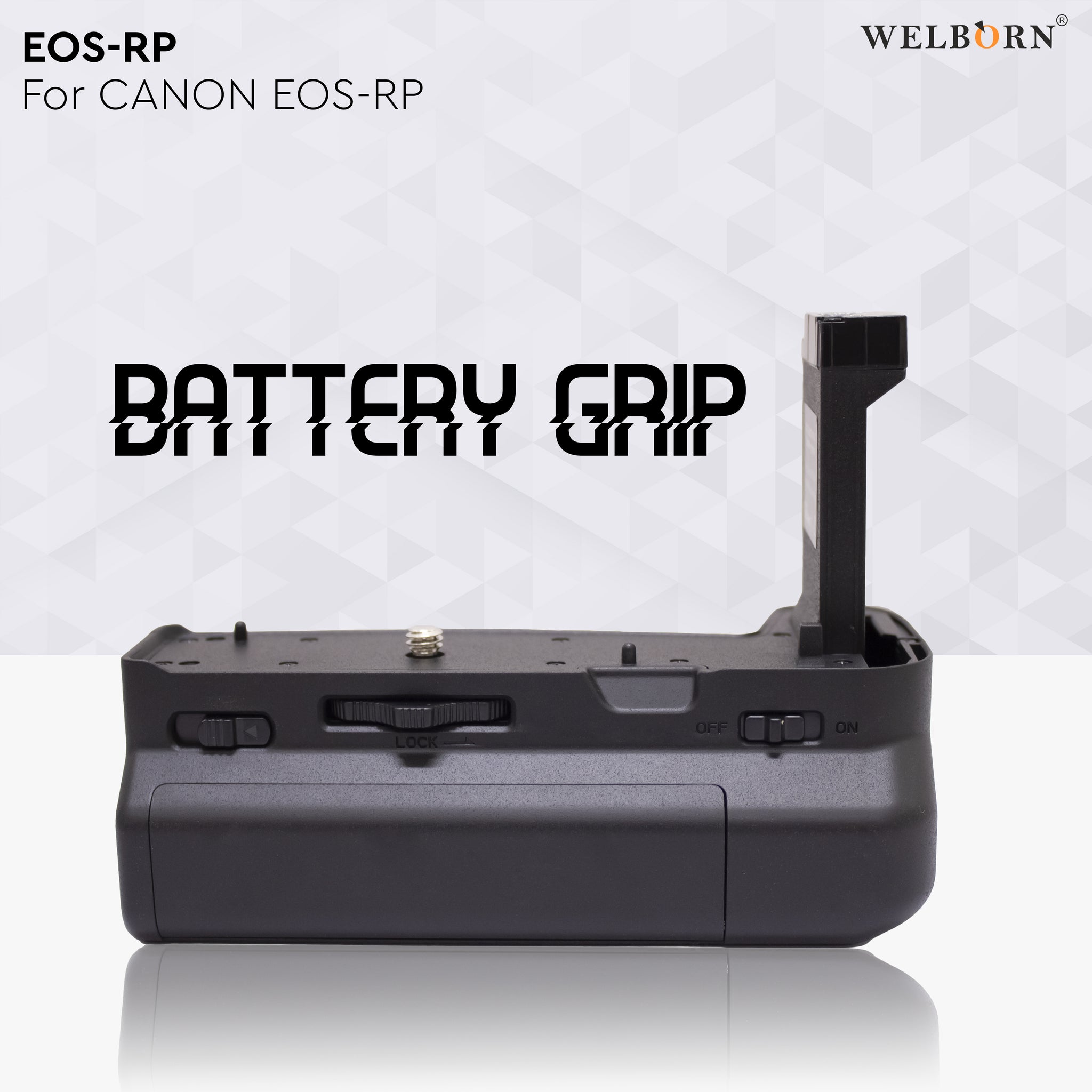 Welborn WB-BG-EOS RP Battery Grip for Canon EOS RP – Pro Handling for Portrait Photography