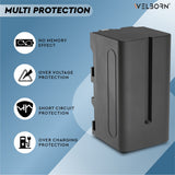 WELBORN F770 (8000 mAh) Lithium-ion Battery Compatible with Sony CCD-TR3 CCD-TR555 CCD-TR3000 CCD-TR3300 CCD-TRV75 DCR-TRV420 DCR-TRV520 DCR-TRV620 DCR-TRV720 HDR-FX1