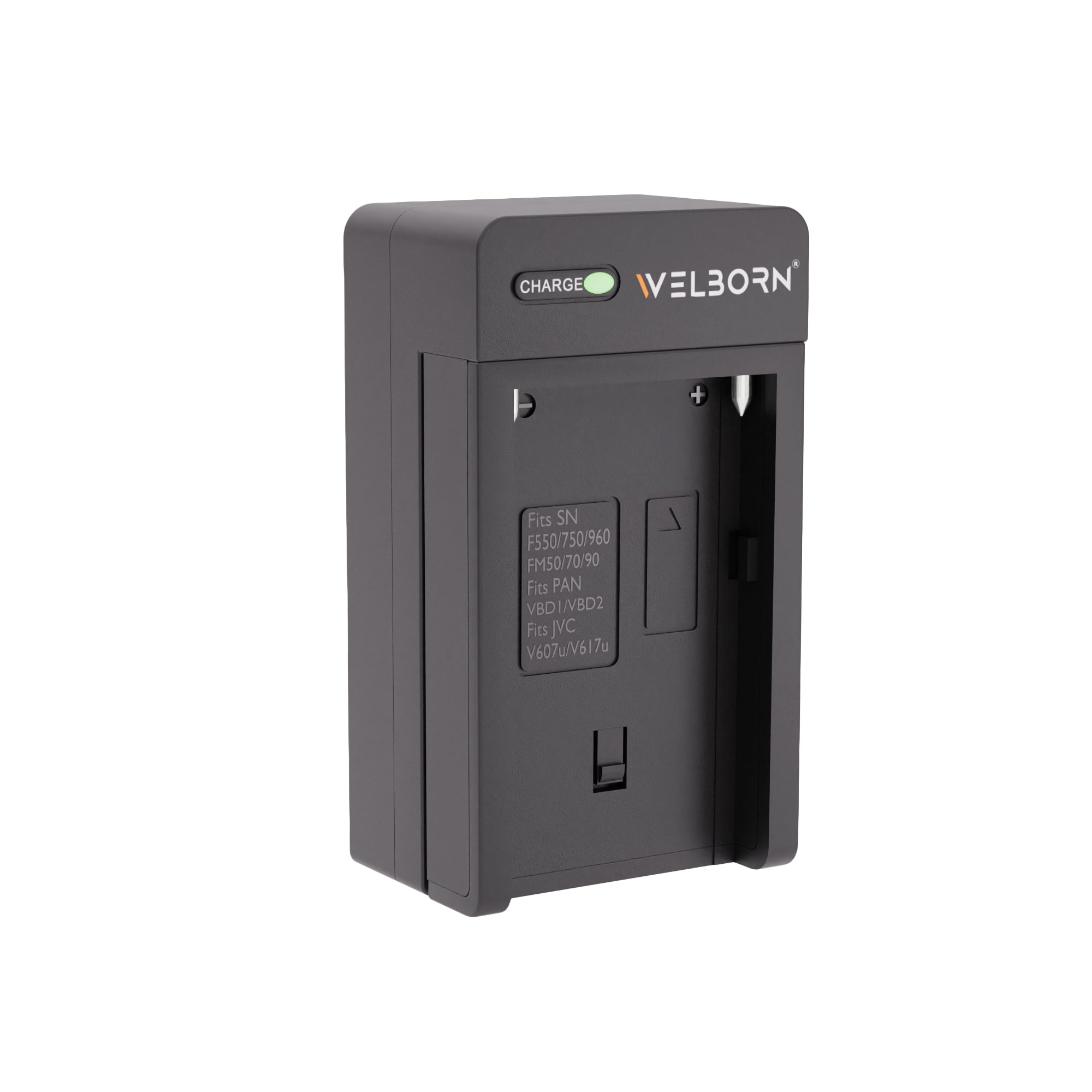 Welborn Camera Battery Charger for Sony NP-F980/F970/F970/F770/F750/F550 and NP-FM500 Battery