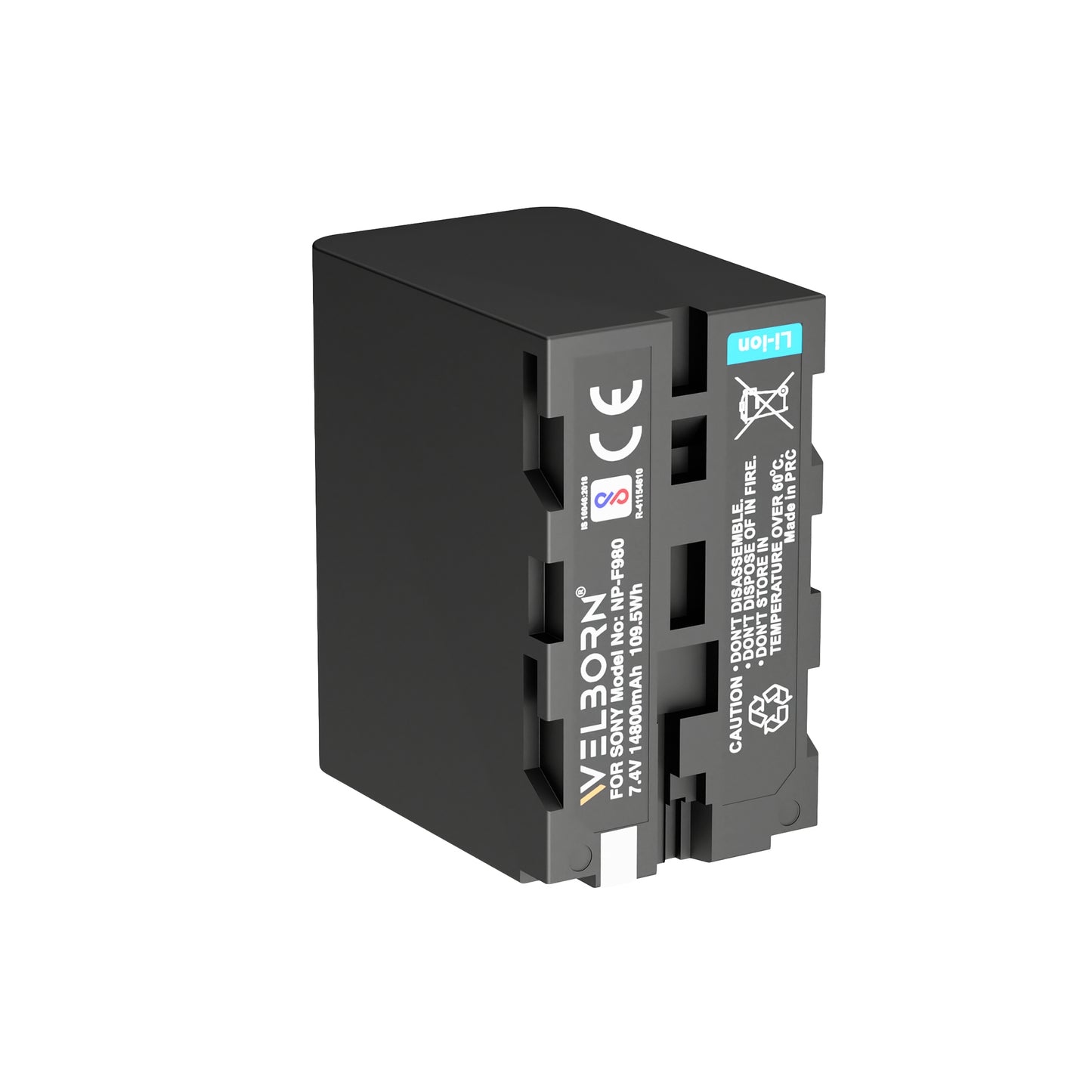 WELBORN F980 Camera Battery for Sony NP-F Series – Long-Lasting Power for Photo & Video Shooting