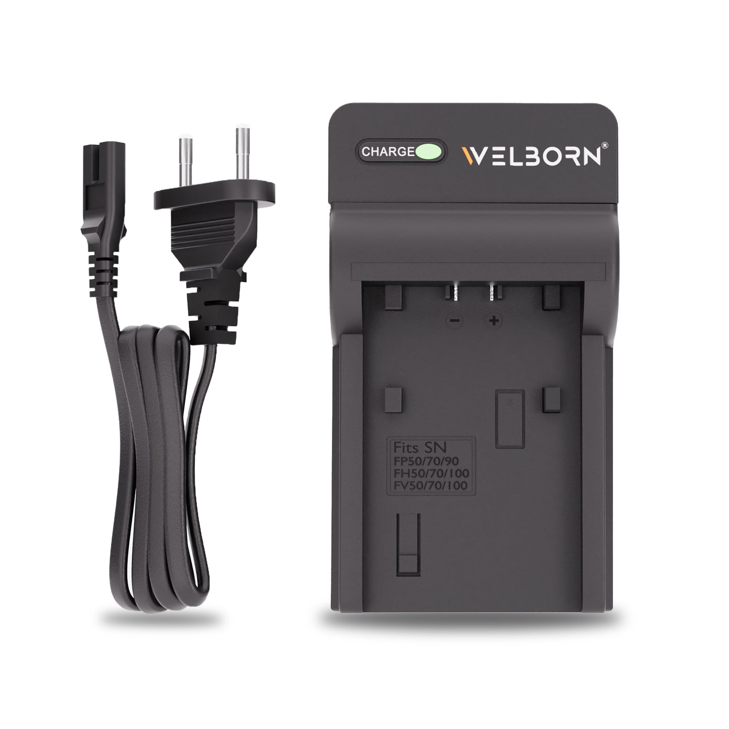 WELBORN CAMERA BATTERY CHARGER for Sony NP-FV100 Battery Comaptiable With Sony DCR-SR15,SR21 DCR-SR68 DCR-SR88 DCR-SX15 DCR-SX21 DCR-SX44 DCR-SX45 DCR-SX63 DCR-SX65 DCR-SX83 DCR-SX85 FDR-AX33 FDR-AX53