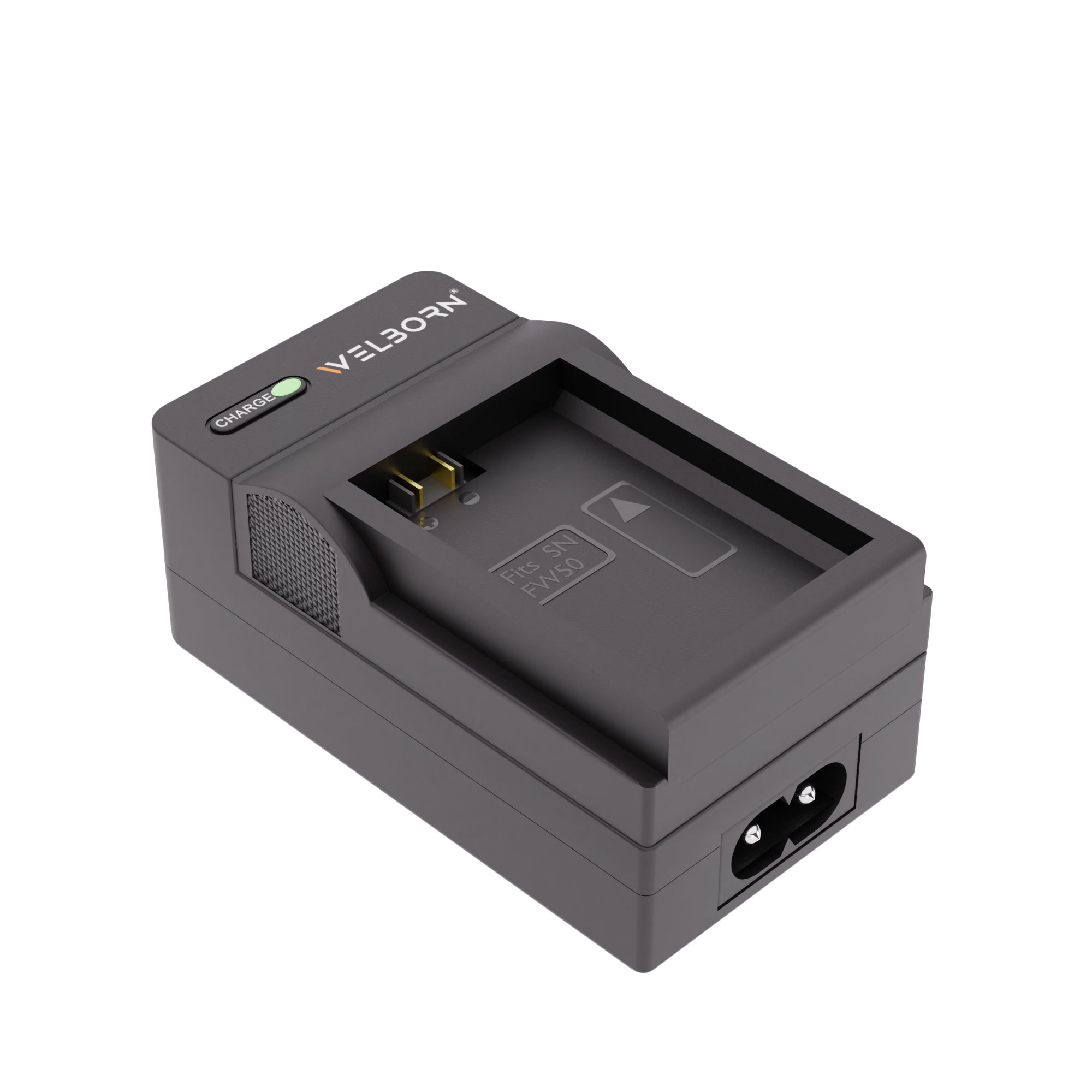 WELBORN Camera Battery Charger for Sony NP-FW50 Battery Comaptiable with A7/A7II/A7R A5100 NEX6 A6000 Cameras
