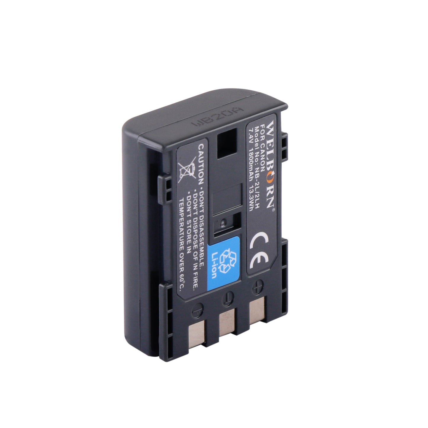 WELBORN NB2L Rechargeable Battery Pack Compatible with Canon DC301,DC310,DC311,DC320,DC330,DC410,DC420