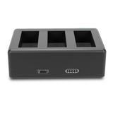 WELBORN 2 (AHDBT-901) Batteries and 3-Channel USB Battery Quick Charger with Type-C Cord for GoPro Hero 9 Black