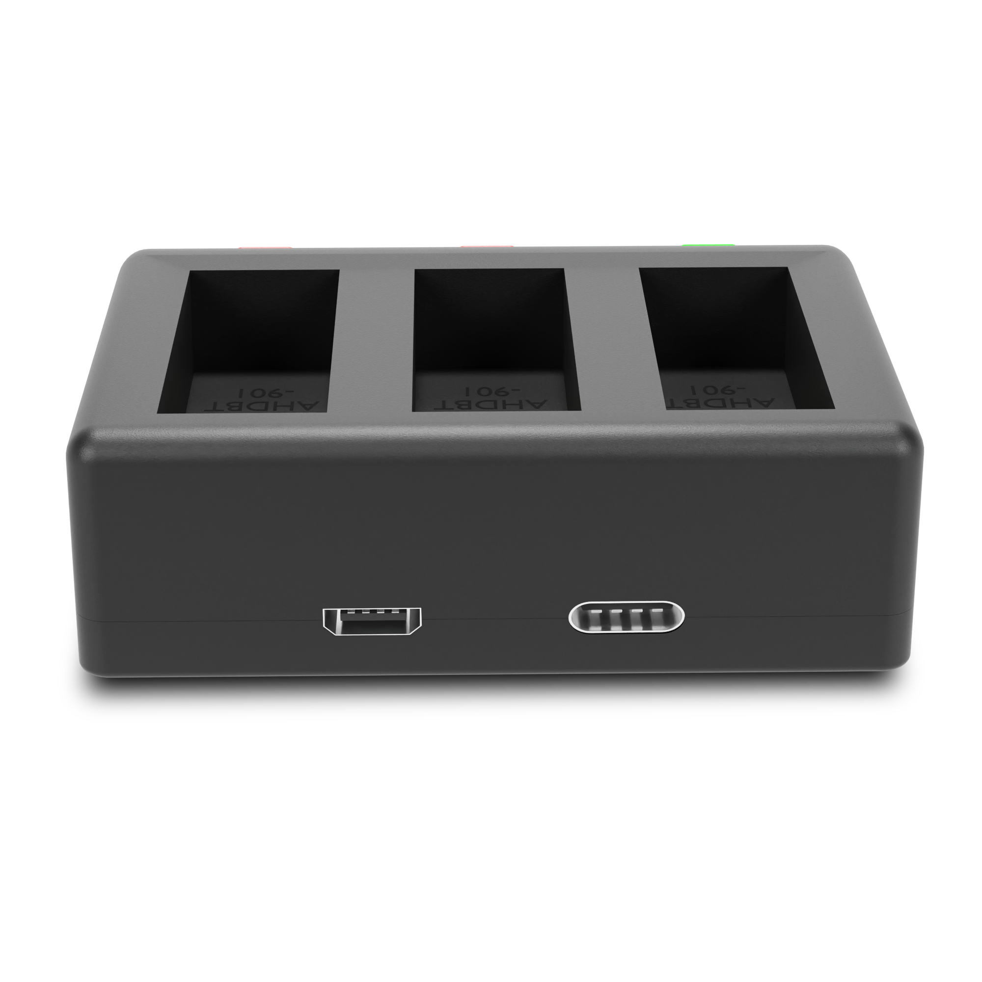 WELBORN WB GPC003 Triple Charger for GoPro ADT901 Batteries – Travel Friendly Charging Solution