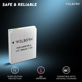 WELBORN NB4L Battery for Canon Compact Cameras – Reliable Power for Travel & Daily Use