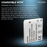 WELBORN NB4L Battery for Canon Compact Cameras – Reliable Power for Travel & Daily Use