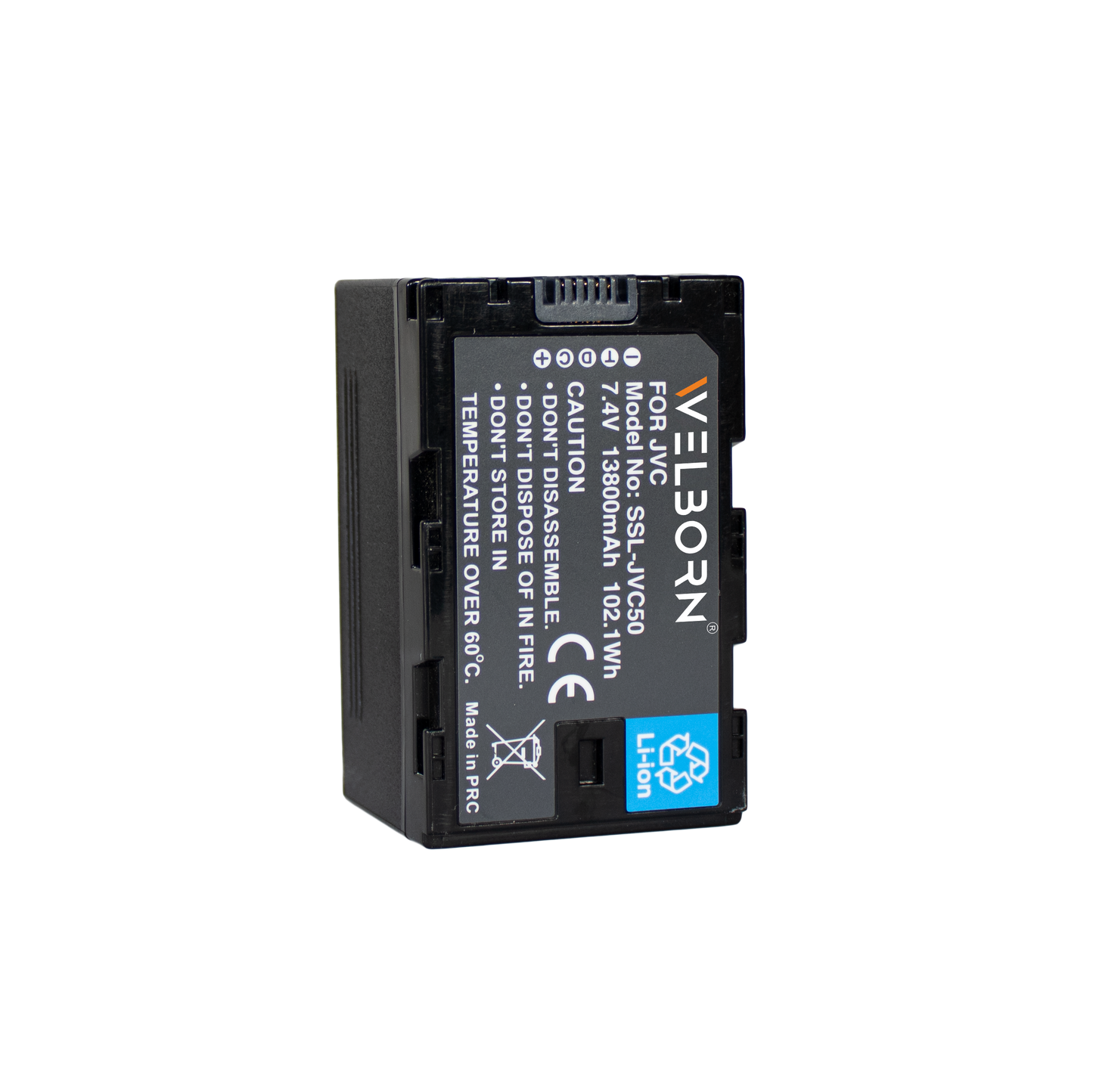 WELBORN JVC50 Platinum Battery for JVC Cameras – High-Capacity Rechargeable Power