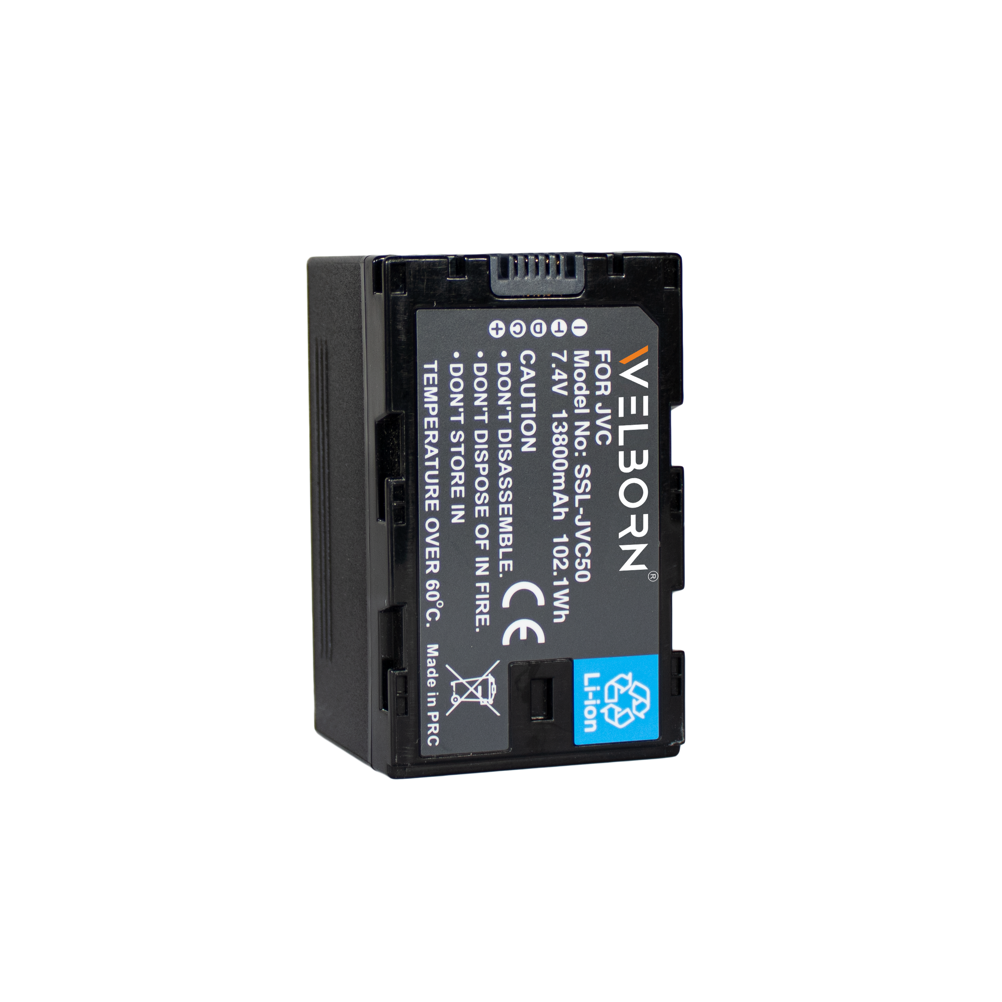 WELBORN JVC50 Platinum Battery for JVC Cameras – High-Capacity Rechargeable Power