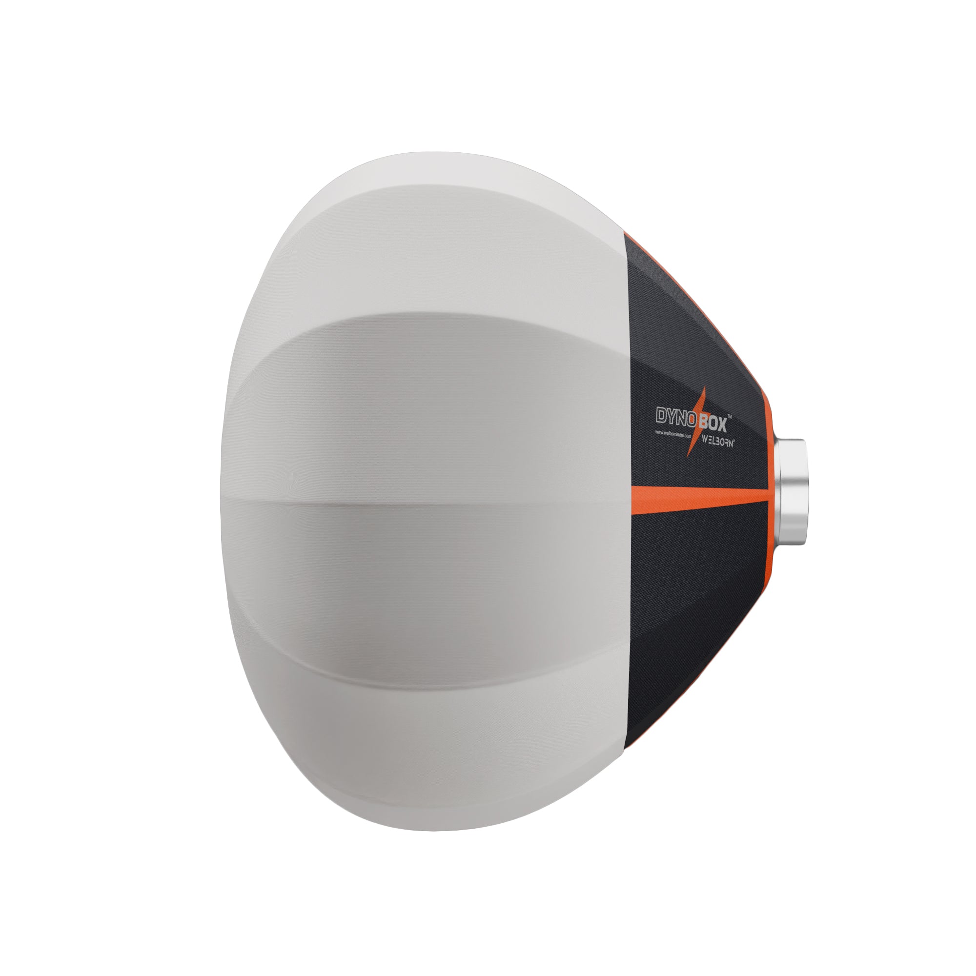 WELBORN Professional Lantern Softbox for Studio Lighting, Portable Collapsible Design with Metal Lock & Optional Skirt