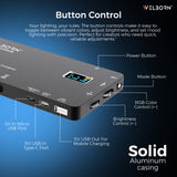 WELBORN (LM200RGB) Portable RGB LED 20W(max) Video Light with 5400mAh in-Built Battery