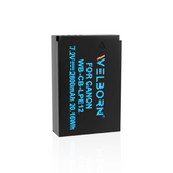 WELBORN LPE12 (2800 mAh) Rechargeable Battery Pack Compatible with Canon EOS M, M10, M100, M200, Rebel SL1, EOS 100D, M50, M50 Mark II | PowerShot SX70 HS | Canon Camera Battery
