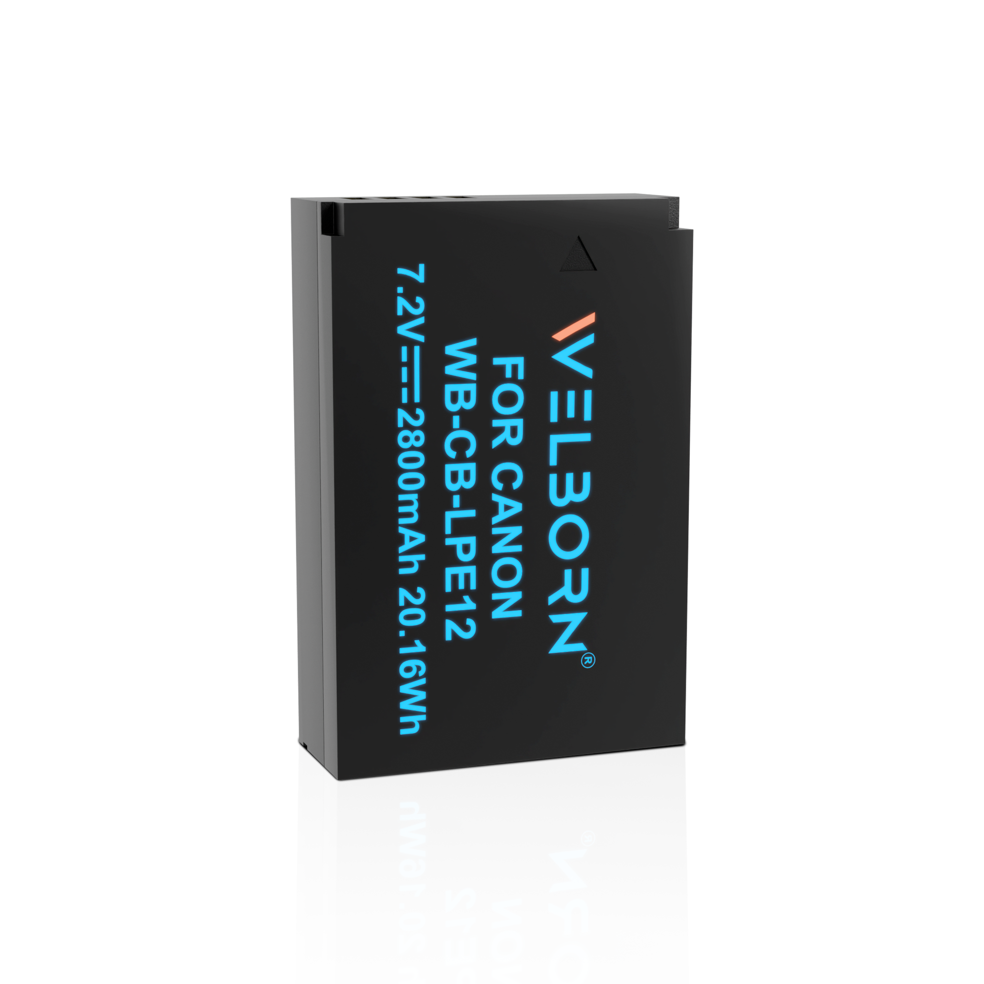 WELBORN LPE12 (2800 mAh) Rechargeable Battery Pack Compatible with Canon EOS M, M10, M100, M200, Rebel SL1, EOS 100D, M50, M50 Mark II | PowerShot SX70 HS | Canon Camera Battery