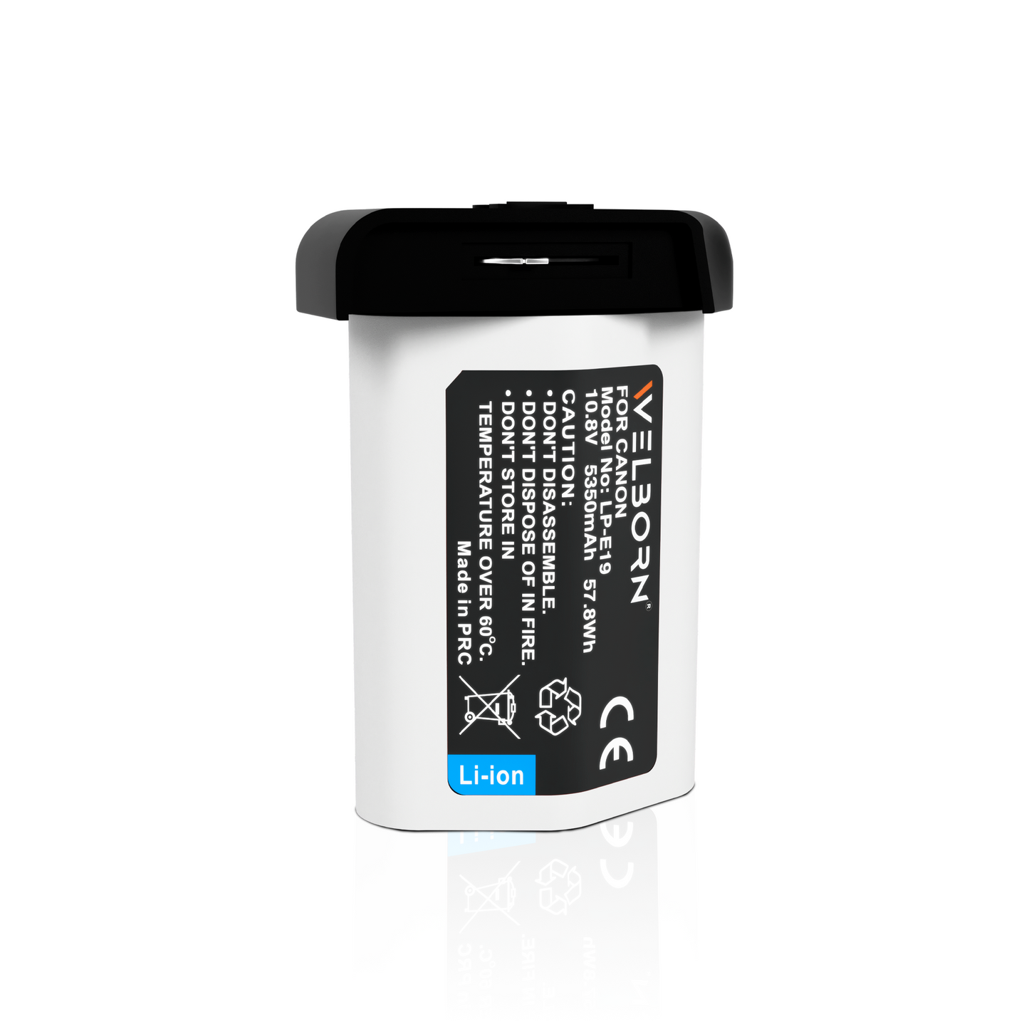 WELBORN (5350 mAh) LPE19 Platinum Rechargeable Battery Pack Compatible with EOS-1D X Mark III, EOS-1D X Mark II, EOS-1D X, EOS-1D Mark IV, EOS-1Ds Mark III