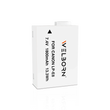Welborn 2800 mAh (LPE8) Lithium-ion Rechargeable Battery for DSLR Camera, Eco Friendly & BIS Approved, Multi Protection, Compatible with Canon EOS 550D, 600D, 650D, 700D, Rebel T2i, T3i, T4i, T5i