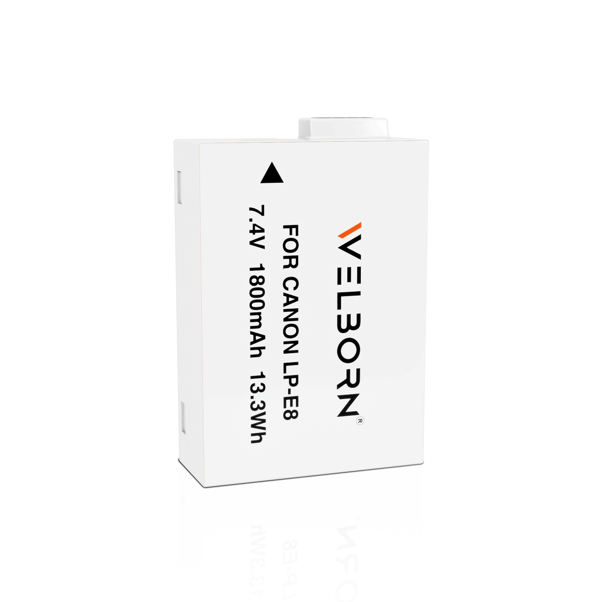 Welborn 2800 mAh (LPE8) Lithium-ion Rechargeable Battery for DSLR Camera, Eco Friendly & BIS Approved, Multi Protection, Compatible with Canon EOS 550D, 600D, 650D, 700D, Rebel T2i, T3i, T4i, T5i