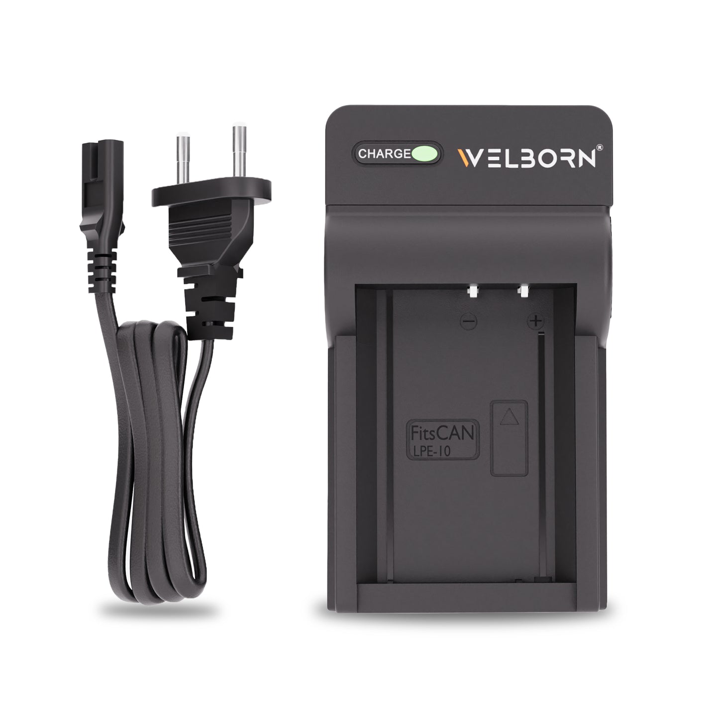 WELBORN Camera Battery Charger for LP-E10 Battery for T3, T5, T6, T7, T100, 1100D 1200D 1300D 1500D 2000D 3000D 4000D