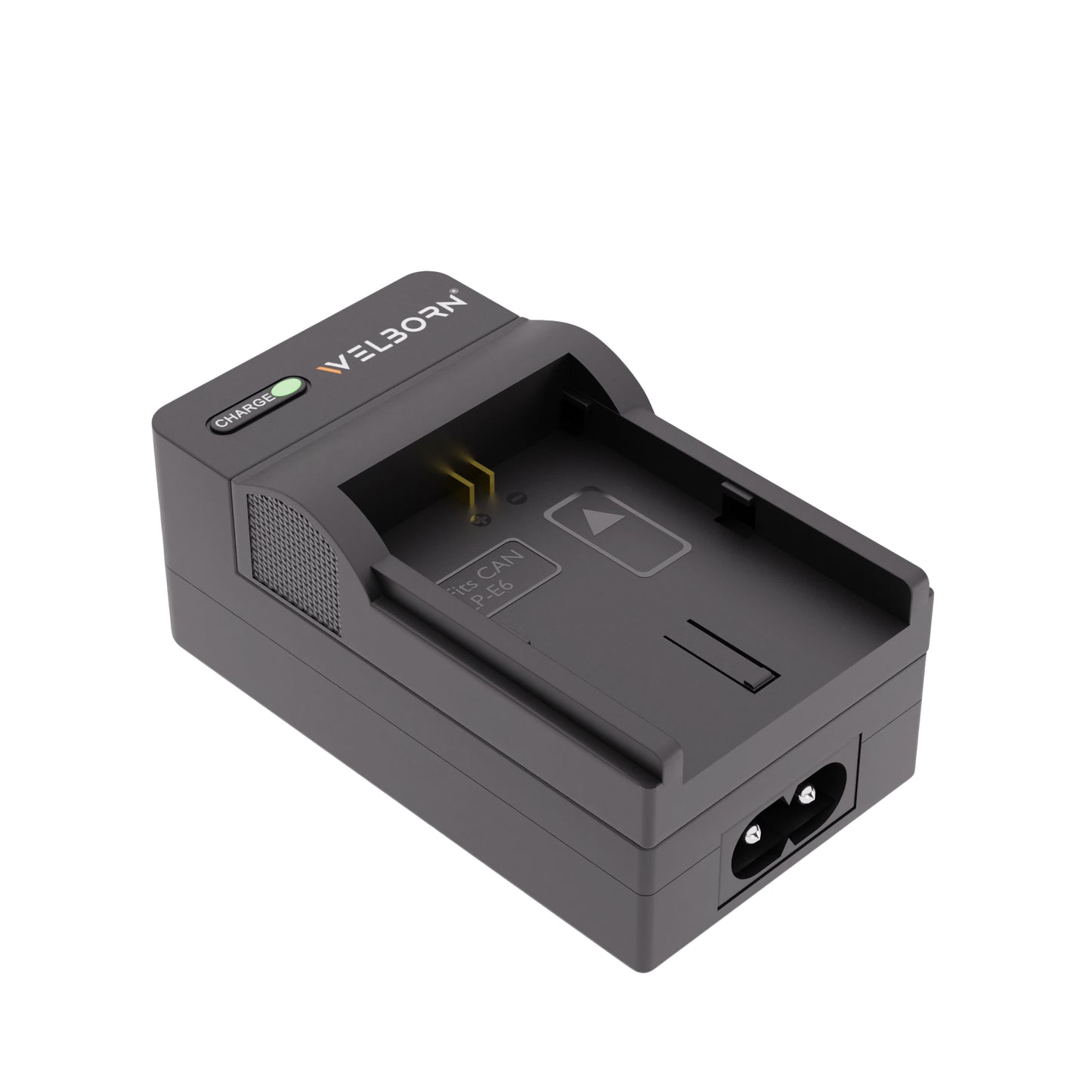 Welborn Camera Battery Charger for Canon LP-E6 / LPE6N / LP-E6NH Battery Compatible with Canon EOS 5D Mark II - 5D Mark IV, EOS 5DS - EOS 6D, 6D Mark II, EOS 7D - 7D Mark II, EOS 60D - EOS 80D, XC10 R5 - R6 II
