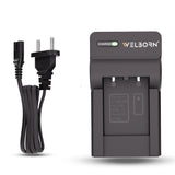 Welborn Camera Battery Charger for Camera Battery LI-40B/ 42B Compatible with Digital Cameras