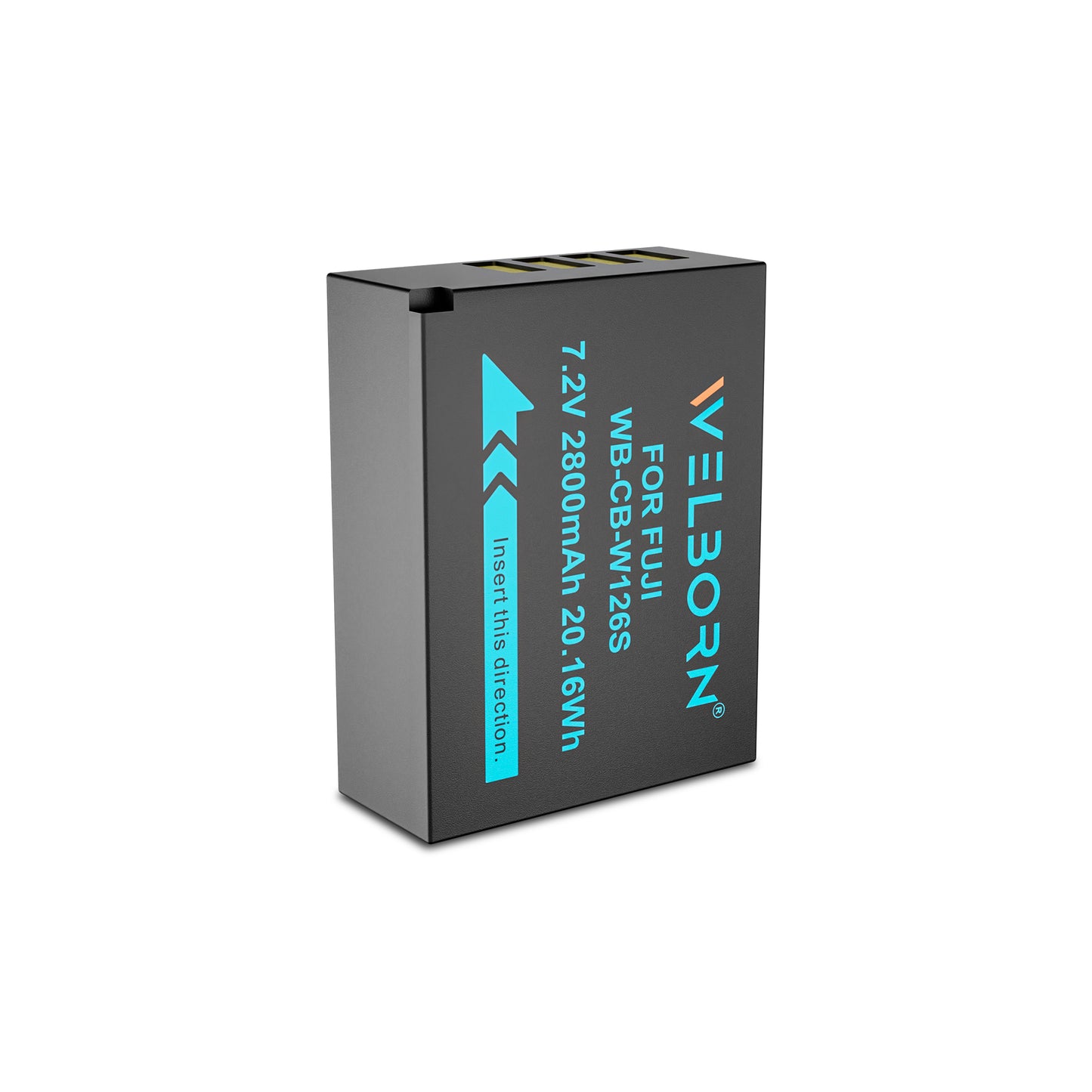 WELBORN NP-W126S (2800 mAh) Camera Battery Compatible with Fujifilm X-T1 X-T2 X-T3 X-T10 X-T20 X-T30 X-T30 II X-T100 X-T200 X100F X100V X-S10 X-A5 X-A10 X-E4 X-Pro2 X-Pro3