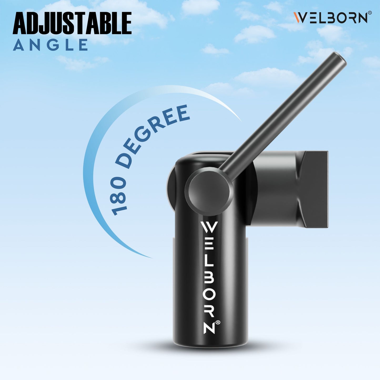 Welborn Metal Umbrella Clamp for Studio Lighting – Enhance Your Lighting Control