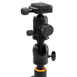 WELBORN TR-575BH Professional Tripod with 4 Sections, 90 Degree Angle Tilt