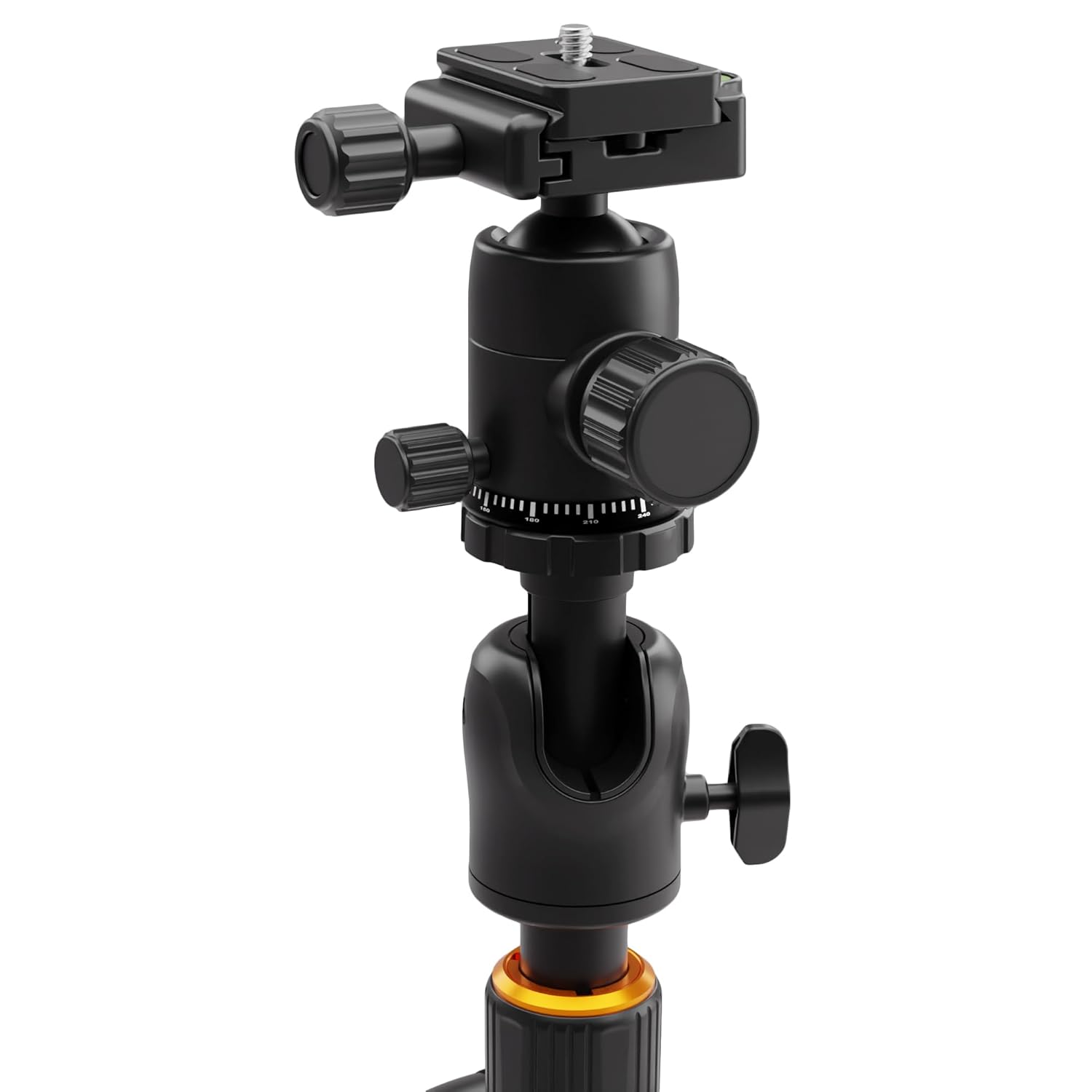 WELBORN TR-575BH Professional Tripod with 4 Sections, 90 Degree Angle Tilt