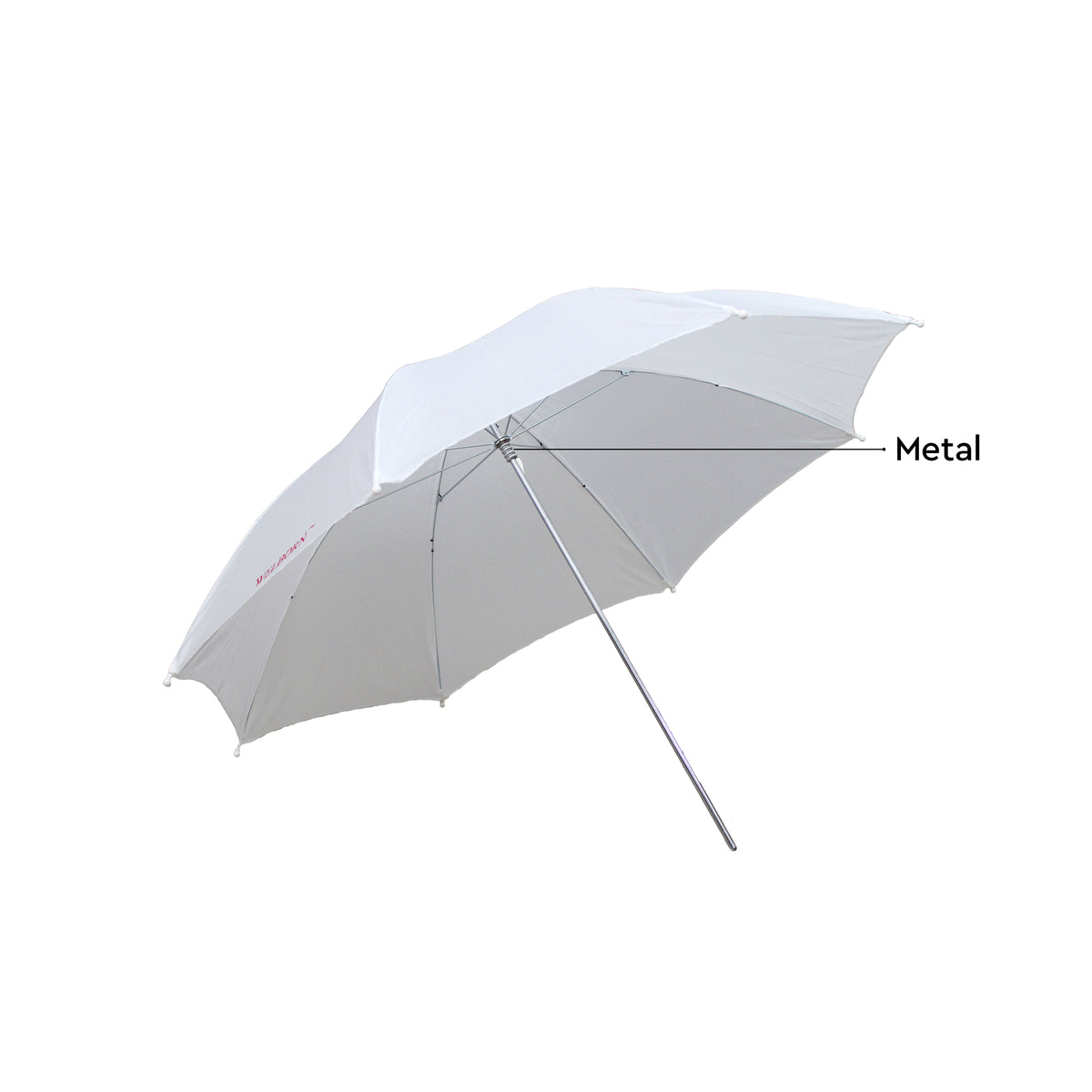 WELBORN Photographic Metal Umbrella 4 pack of combo for Studio Lighting, Flash, Soft Light & Photo Video Shooting