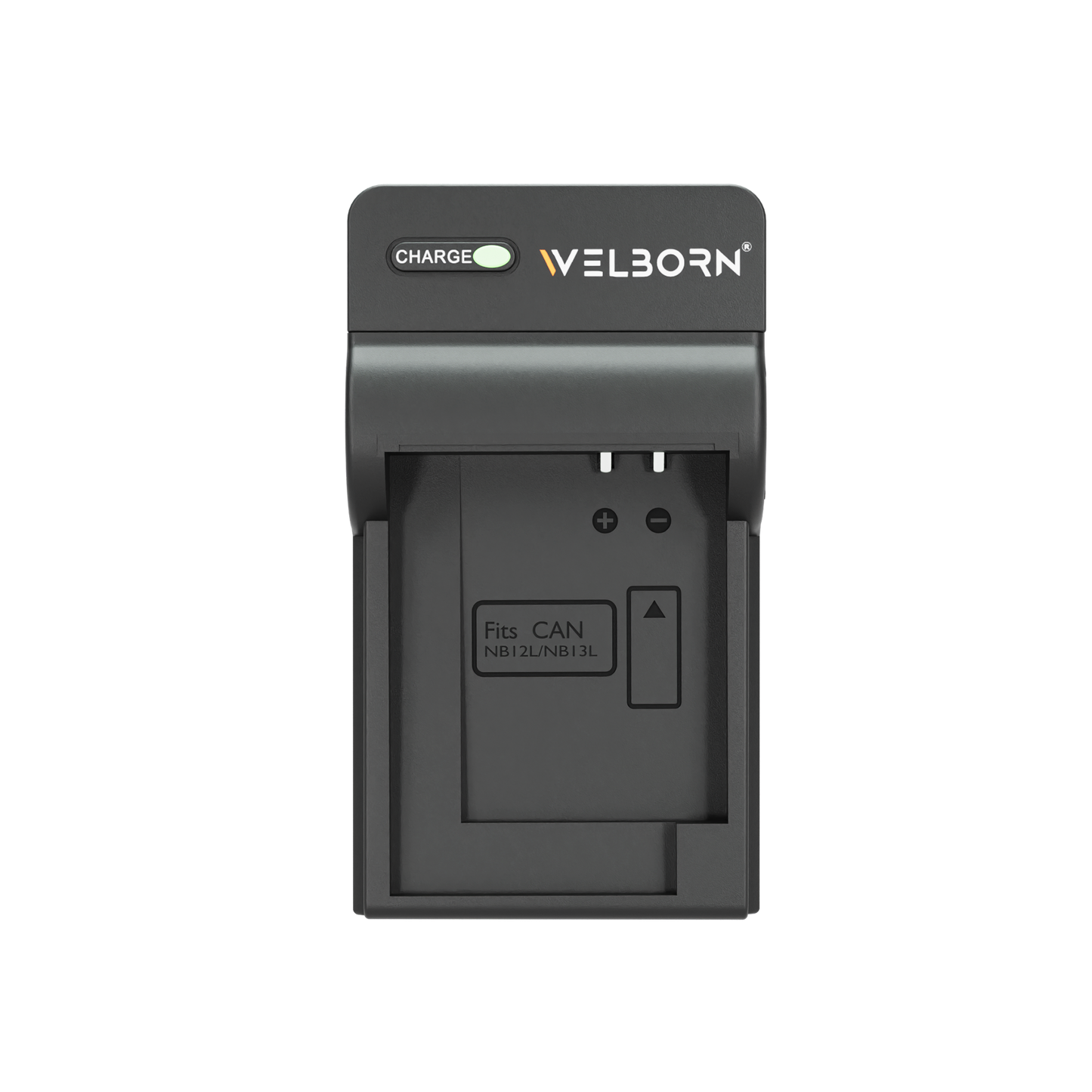 Welborn Fast Charging Adapter for NB-13L/ NB-12L Camera Battery | Smart Safety Protection