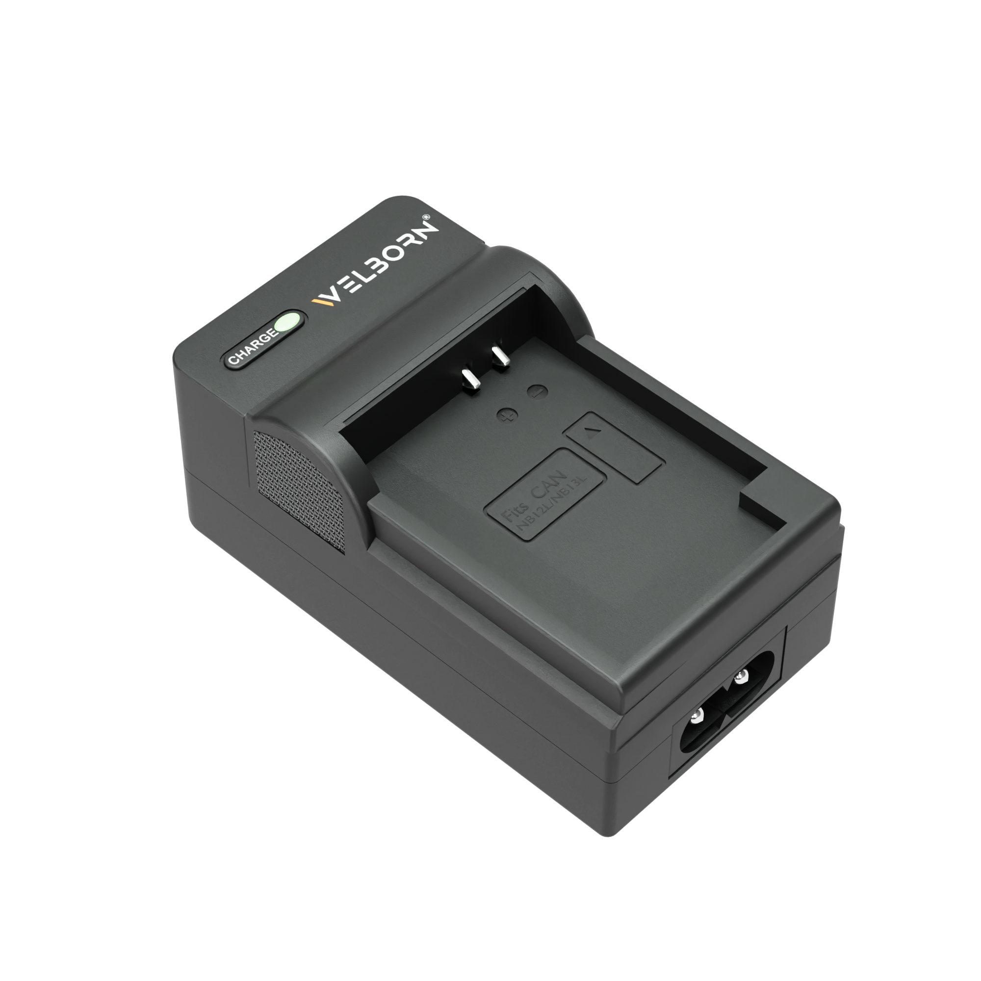 Welborn Fast Charging Adapter for NB-13L/ NB-12L Camera Battery | Smart Safety Protection