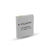 WELBORN NB4L Battery for Canon Compact Cameras – Reliable Power for Travel & Daily Use