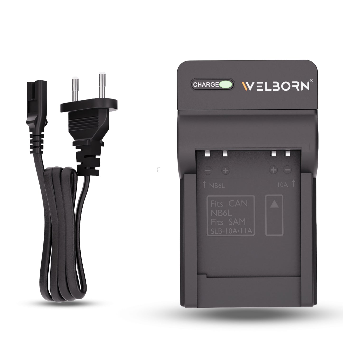 Welborn High-Speed Battery Charger for NB-6L | Smart & Safe Camera Charger