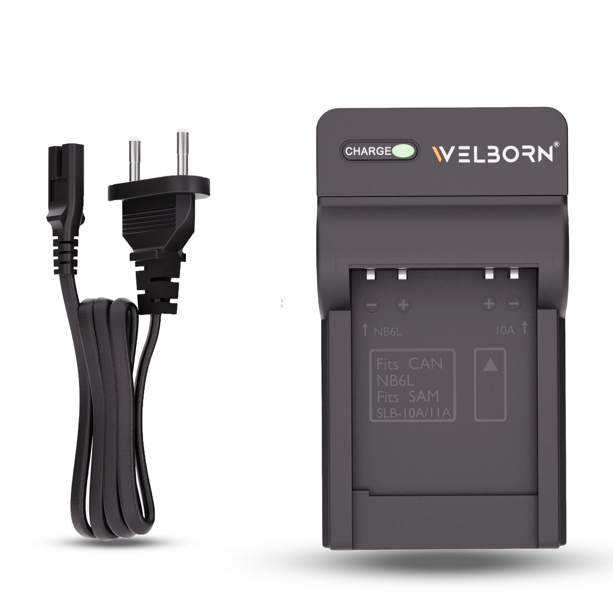 Welborn High-Speed Battery Charger for NB-6L | Smart & Safe Camera Charger