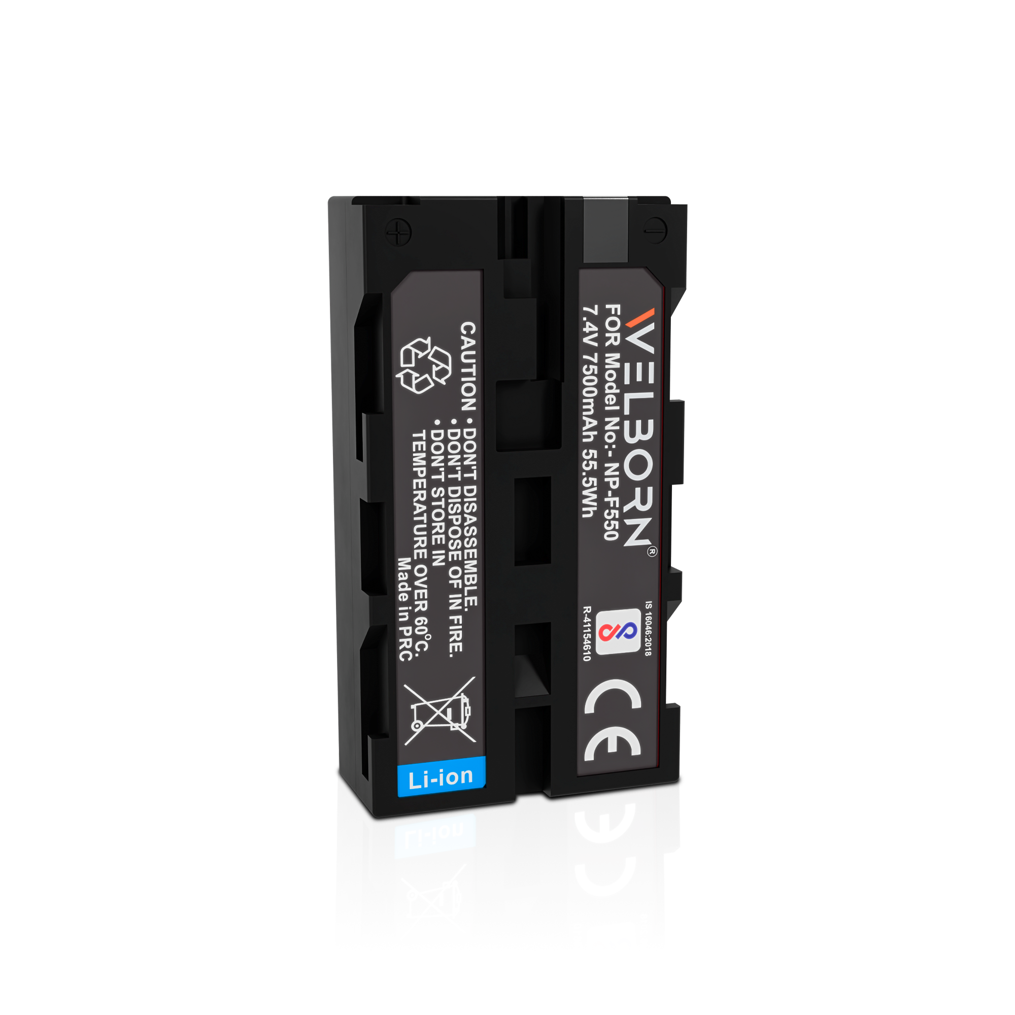 WELBORN F550 (7500 mAh) Lithium-ion Battery Compatible with Sony CCD-SC5 DCR-TRV210E DCR-TRV820E DCR-TRV900 DCR-VX1000 HDR-FX7E